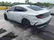 2025 Hyundai Sonata SEL with VIN KMHL64JA1SA484103, listed as a IAAI auction lot 43184663 with 11,847 mi miles and . Bid and sale history available at DreamBid. Image 3.