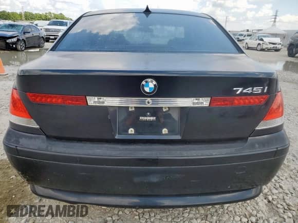 2003 BMW 7 Series 745i с VIN WBAGL63493DP66276, выставлен на аукционе Copart как лот 80484035 с пробегом Не указан миль и Списание • Salvage title. История ставок и продаж доступна на DreamBid. Изображение 6.