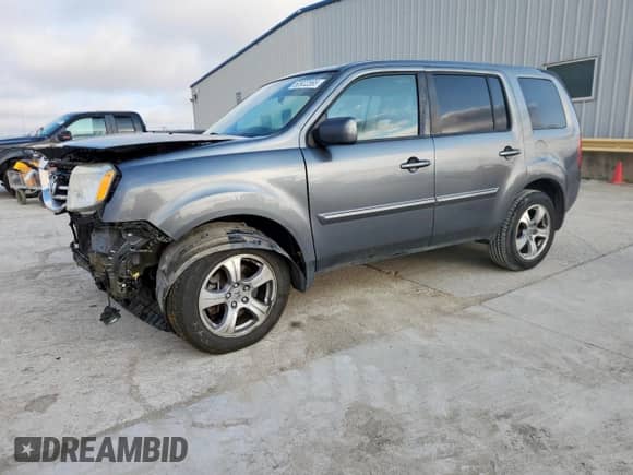 2013 Honda Pilot EX с VIN 5FNYF3H41DB037995, выставлен на аукционе Copart как лот 60922565 с пробегом 167 596 миль миль и Списание • Salvage title. История ставок и продаж доступна на DreamBid. Изображение 1.