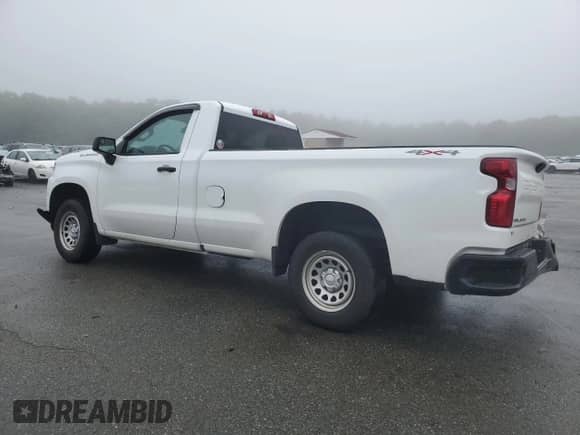 2019 Chevrolet Silverado 1500 Work Truck z VIN 3GCNYAEH5KG171148, wystawiony jako Copart lot #60955625 z przebiegiem 81 070 mil mil oraz Szkoda całkowita • Salvage title. Historia ofert i sprzedaży dostępna na DreamBid. Obrazek 2.