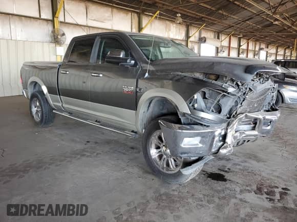 2010 Dodge 2500 TRX with VIN 3D7UT2CL2AG122937, listed as a Copart auction lot 77841004 with 215,830 mi miles and Salvage title. Bid and sale history available at DreamBid. Image 4.