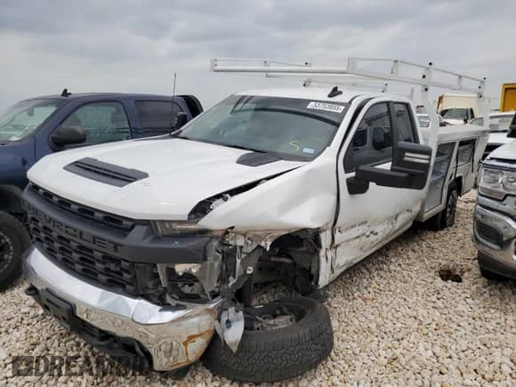 2022 Chevrolet Silverado 2500HD Work Truck с VIN 1GB2WLE78NF328371, выставлен на аукционе Copart как лот 53753955 с пробегом 70 645 миль миль и Списание • Salvage title. История ставок и продаж доступна на DreamBid. Изображение 1.