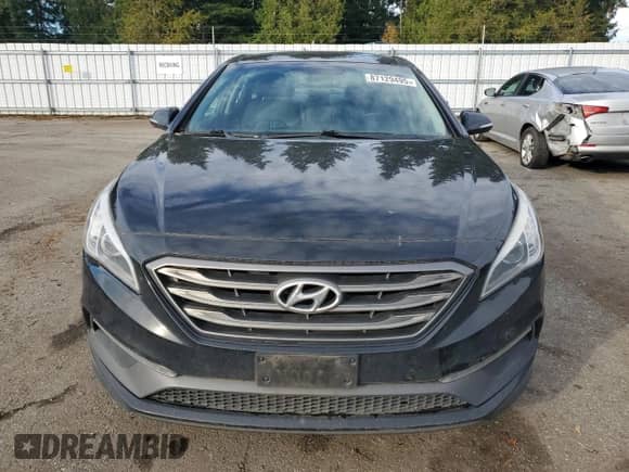 2016 Hyundai Sonata Sport z VIN 5NPE34AF5GH266215, wystawiony jako Copart lot #87129495 z przebiegiem 145 309 mil mil oraz Czysty tytuł • Clean title. Historia ofert i sprzedaży dostępna na DreamBid. Obrazek 5.