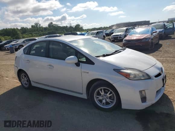 2010 Toyota Prius II with VIN JTDKN3DU7A0163254, listed as a Copart auction lot 69579915 with 141,345 mi miles and Salvage title. Bid and sale history available at DreamBid. Image 4.