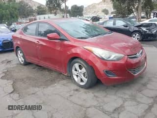 2013 Hyundai Elantra GLS with VIN 5NPDH4AEXDH348019, listed as a IAAI auction lot 43442858 with 110,434 mi miles and . Bid and sale history available at DreamBid. Image 1.