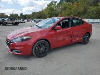 2013 Dodge Dart Rallye with VIN 1C3CDFBA8DD110260, listed as a Copart auction lot 80756805 with 77,506 mi miles and Salvage title. Bid and sale history available at DreamBid. Image 1.