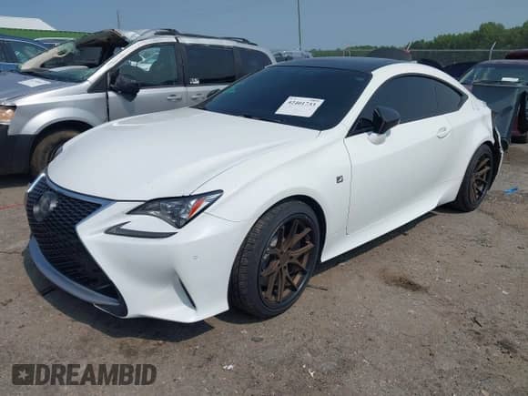 2017 Lexus RC 200t with VIN JTHHA5BC7H5007304, listed as a IAAI auction lot 42401733 with 104,493 mi miles and . Bid and sale history available at DreamBid. Image 18.