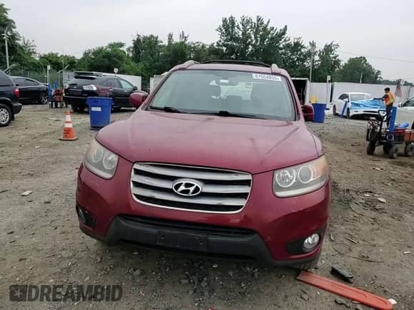 2012 Hyundai Santa Fe Limited with VIN 5XYZK3AB3CG112874, listed as a Copart auction lot 67554055 with 100,203 mi miles and Salvage title. Bid and sale history available at DreamBid. Image 14.