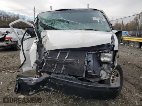 2012 Chevrolet Express Cargo with VIN 1GCZGTBG1C1120984, listed as a Copart auction lot 81983954 with Not provided miles and Salvage title. Bid and sale history available at DreamBid. Image 5.