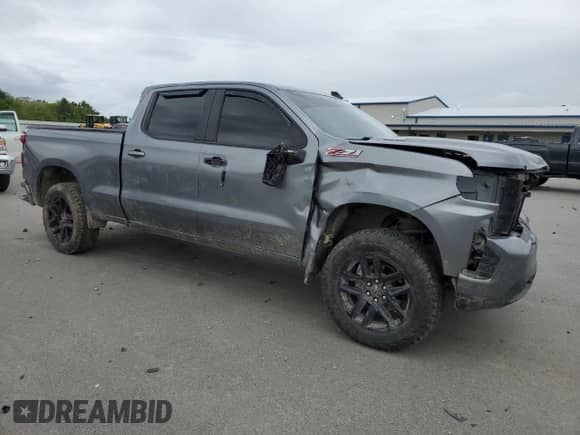 2020 Chevrolet Silverado 1500 LT с VIN 3GCUYDET5LG211599, выставлен на аукционе Copart как лот 57037405 с пробегом 52 466 миль миль и Списание • Salvage title. История ставок и продаж доступна на DreamBid. Изображение 4.