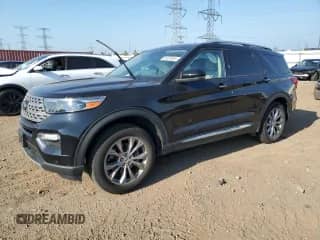 2022 Ford Explorer Limited z VIN 1FMSK8FHXNGB57480, wystawiony jako Copart lot #68539955 z przebiegiem 23 489 mil mil oraz Szkoda całkowita • Salvage title. Historia ofert i sprzedaży dostępna na DreamBid. Obrazek 1.