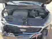 2019 Kia Sorento LX z VIN 5XYPG4A57KG477520, wystawiony jako Copart lot #69612465 z przebiegiem 138 195 mil mil oraz Szkoda całkowita • Salvage title. Historia ofert i sprzedaży dostępna na DreamBid. Obrazek 12.