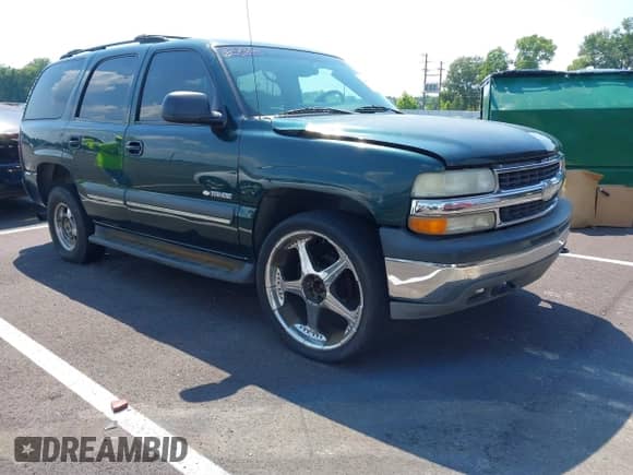 2003 Chevrolet Tahoe LT z VIN 1GNEK13Z83J291613, wystawiony jako IAAI lot #42666566 z przebiegiem Nie podano mil oraz . Historia ofert i sprzedaży dostępna na DreamBid. Obrazek 1.