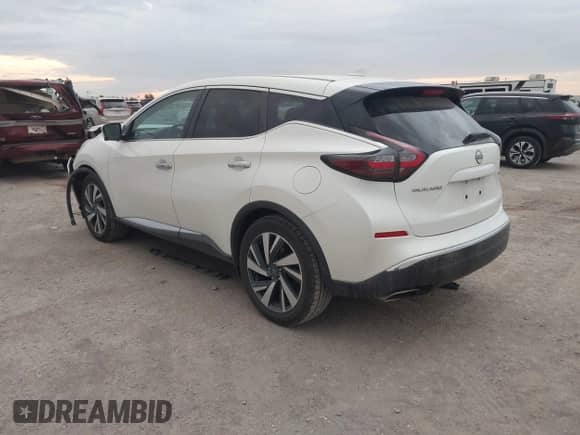 2023 Nissan Murano SL z VIN 5N1AZ2CJ6PC127169, wystawiony jako IAAI lot #43288947 z przebiegiem 70 382 mil mil oraz . Historia ofert i sprzedaży dostępna na DreamBid. Obrazek 3.