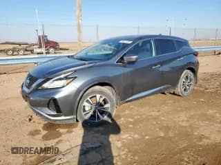 2020 Nissan Murano S with VIN 5N1AZ2AJ5LN143333, listed as a Copart auction lot 85671325 with 105,915 mi miles and Salvage title. Bid and sale history available at DreamBid. Image 1.