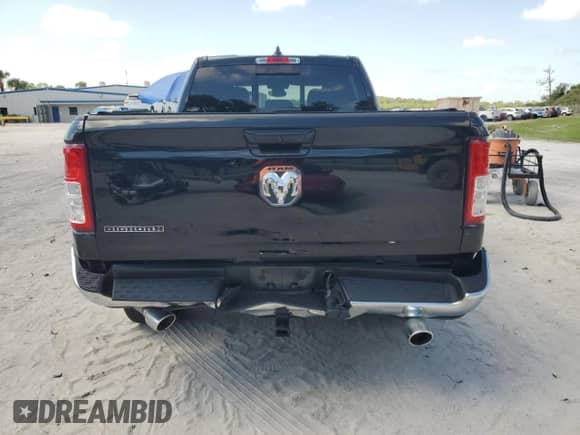 2022 Ram 1500 Big Horn with VIN 1C6RREMT8NN275714, listed as a Copart auction lot 66283895 with 18,994 mi miles and Salvage title. Bid and sale history available at DreamBid. Image 6.