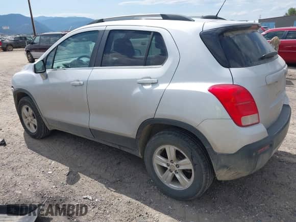 2015 Chevrolet Trax LT с VIN 3GNCJRSB0FL236163, выставлен на аукционе IAAI как лот 42586726 с пробегом 150 121 миль миль и . История ставок и продаж доступна на DreamBid. Изображение 3.