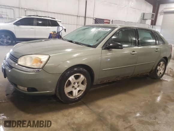 2004 Chevrolet Malibu Maxx LT with VIN 1G1ZU64804F246475, listed as a Copart auction lot 44351955 with 186,670 mi miles and Non repairable. Bid and sale history available at DreamBid. Image 1.