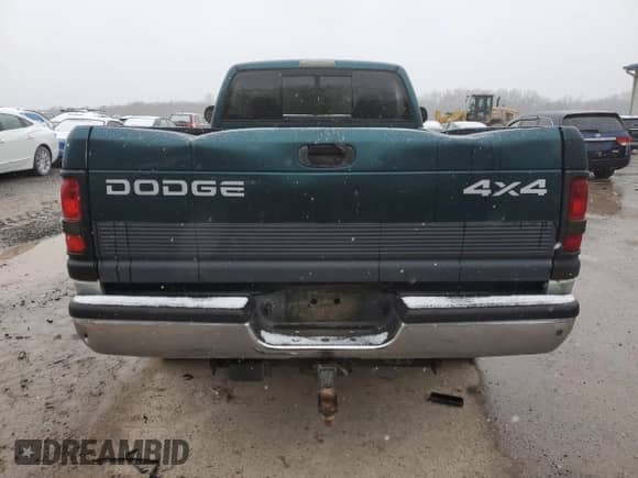 1999 Dodge 1500 with VIN 3B7HF16ZXXM581401, listed as a Copart auction lot 86046244 with Not provided miles and Salvage title. Bid and sale history available at DreamBid. Image 6.