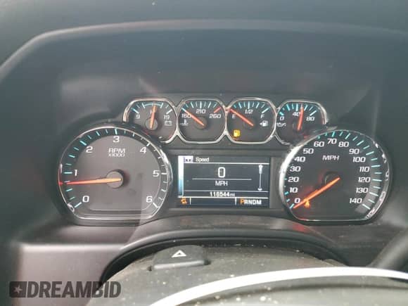 2014 Chevrolet Silverado 1500 LT with VIN 3GCUKREH0EG393614, listed as a Copart auction lot 57618585 with 116,544 mi miles and Salvage title. Bid and sale history available at DreamBid. Image 9.