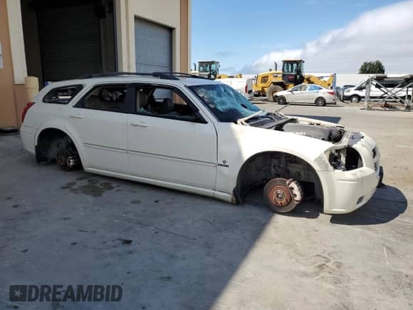 2006 Dodge Magnum R/T with VIN 2D8GZ57216H148821, listed as a Copart auction lot 66571905 with Not provided miles and Salvage title. Bid and sale history available at DreamBid. Image 4.