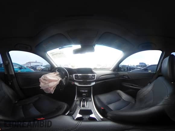 2014 Honda Accord EX-L with VIN 1HGCR2F82EA177714, listed as a IAAI auction lot 43075160 with 118,076 mi miles and . Bid and sale history available at DreamBid. Image 22.