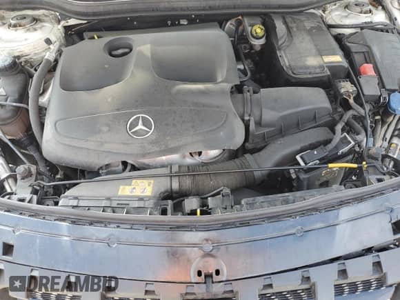 2016 Mercedes-Benz CLA 250 with VIN WDDSJ4GB1GN336540, listed as a Copart auction lot 81517235 with 95,708 mi miles and Salvage title. Bid and sale history available at DreamBid. Image 11.