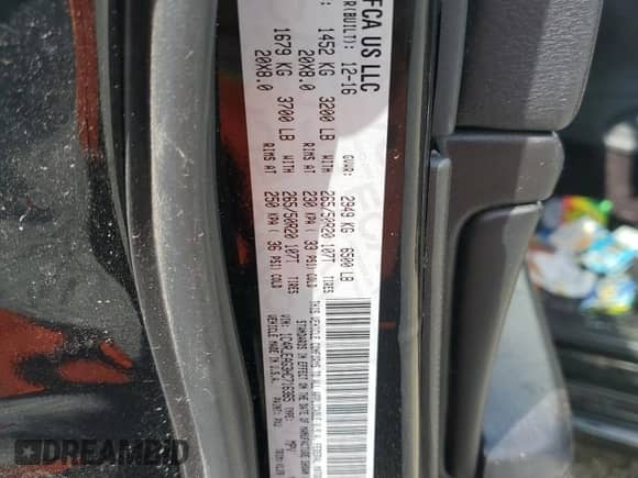 2017 Jeep Grand Cherokee Laredo с VIN 1C4RJEAG3HC716365, выставлен на аукционе Copart как лот 66336705 с пробегом 181 574 миль миль и Списание • Salvage title. История ставок и продаж доступна на DreamBid. Изображение 12.