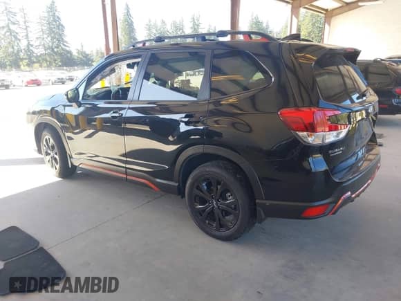 2023 Subaru Forester Special Sports z VIN JF2SKAJC3PH448618, wystawiony jako IAAI lot #43229901 z przebiegiem 34 082 mil mil oraz . Historia ofert i sprzedaży dostępna na DreamBid. Obrazek 3.