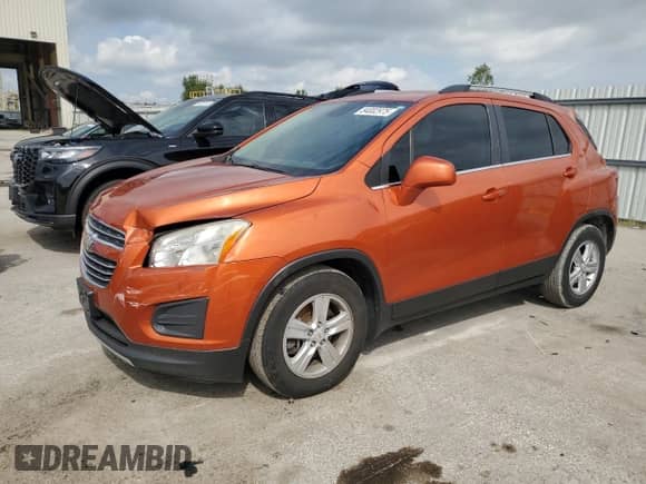 2015 Chevrolet Trax LT with VIN KL7CJLSB4FB130349, listed as a Copart auction lot 84002975 with 127,283 mi miles and Salvage title. Bid and sale history available at DreamBid. Image 1.