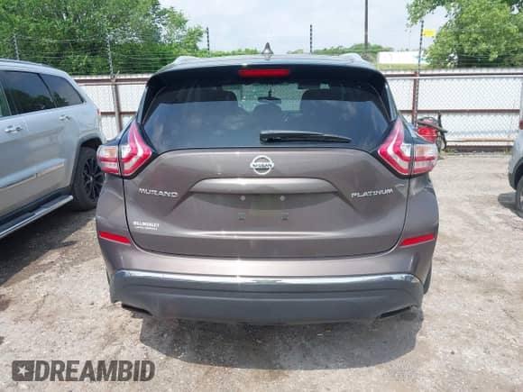 2018 Nissan Murano Platinum с VIN 5N1AZ2MG8JN138236, выставлен на аукционе IAAI как лот 42258639 с пробегом 98 355 миль миль и . История ставок и продаж доступна на DreamBid. Изображение 16.