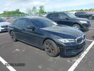 2021 BMW 5 Series 540i with VIN WBA53BJ08MWW95688, listed as a IAAI auction lot 42064036 with 39,410 mi miles and . Bid and sale history available at DreamBid. Image 1.