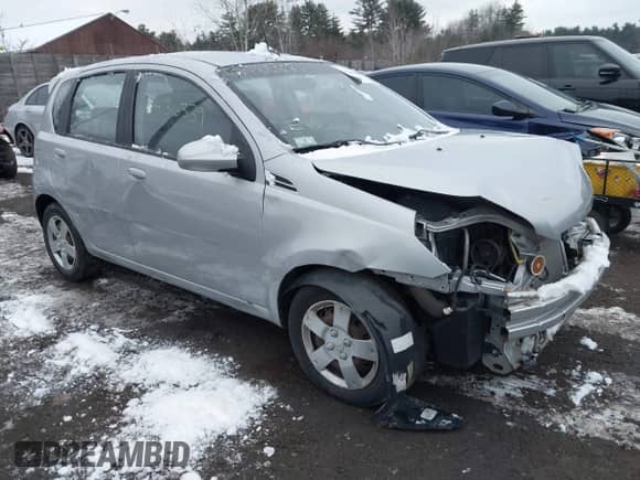 2010 Chevrolet Aveo 1LT with VIN KL1TD6DEXAB047608, listed as a IAAI auction lot 41236863 with 63,284 mi miles and . Bid and sale history available at DreamBid. Image 1.