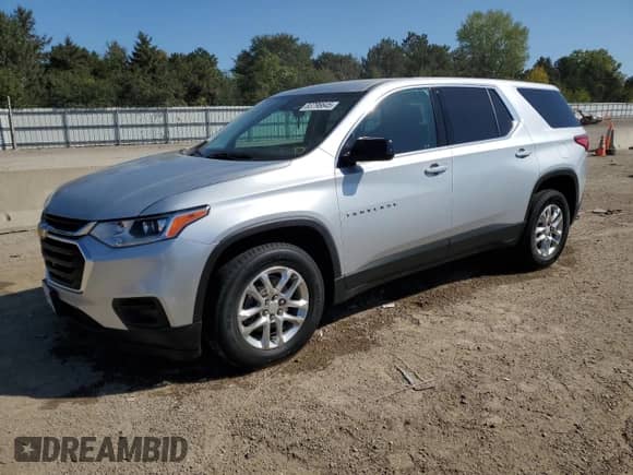 2020 Chevrolet Traverse LS с VIN 1GNERFKW1LJ267282, выставлен на аукционе Copart как лот 83796645 с пробегом 105 359 миль миль и Списание • Salvage title. История ставок и продаж доступна на DreamBid. Изображение 1.