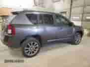 2017 Jeep Compass Latitude with VIN 1C4NJCEA3HD125892, listed as a Copart auction lot 49161585 with 183,354 mi miles and Clean title. Bid and sale history available at DreamBid. Image 3.
