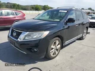 2014 Nissan Pathfinder S with VIN 5N1AR2MN0EC642487, listed as a Copart auction lot 69674325 with 172,698 mi miles and Clean title. Bid and sale history available at DreamBid. Image 1.