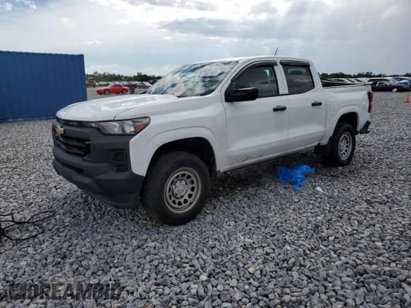 2024 Chevrolet Colorado 2WD Work Truck с VIN 1GCPSBEKXR1166757, выставлен на аукционе Copart как лот 72057605 с пробегом 35 733 миль миль и На запчасти • Non repairable. История ставок и продаж доступна на DreamBid. Изображение 1.