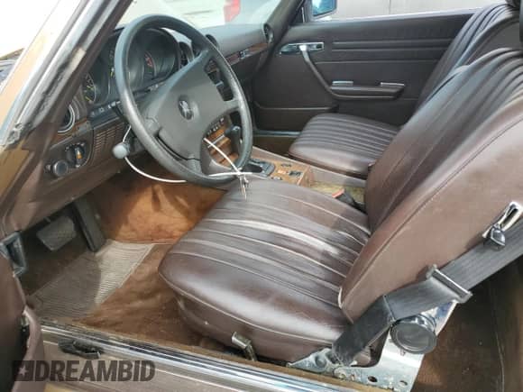 1983 Mercedes-Benz 380 SL with VIN WDBBA45A9DB025292, listed as a Copart auction lot 81069845 with 168,362 mi miles and Clean title. Bid and sale history available at DreamBid. Image 7.