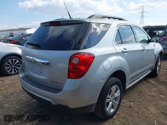 2011 Chevrolet Equinox 1LT with VIN 2GNALDEC7B1296333, listed as a IAAI auction lot 43338371 with 127,965 mi miles and . Bid and sale history available at DreamBid. Image 4.