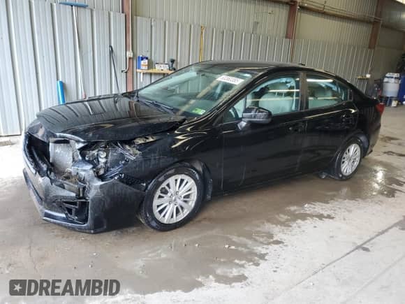 2018 Subaru Impreza Premium с VIN 4S3GKAB69J3603013, выставлен на аукционе Copart как лот 63360385 с пробегом Не указан миль и Списание • Salvage title. История ставок и продаж доступна на DreamBid. Изображение 1.