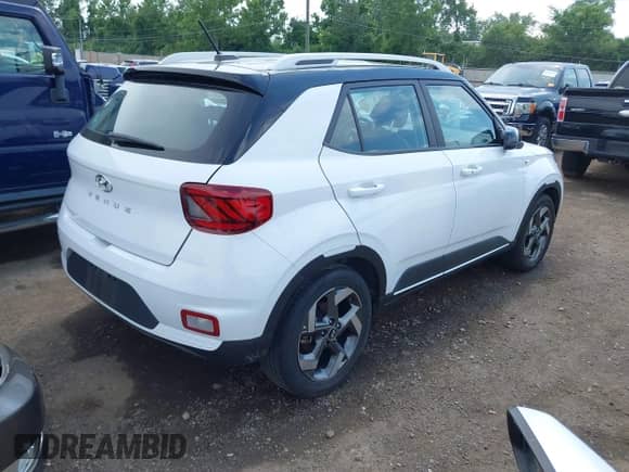 2023 Hyundai Venue Limited with VIN KMHRC8A36PU226659, listed as a IAAI auction lot 42666944 with 18,186 mi miles and . Bid and sale history available at DreamBid. Image 4.