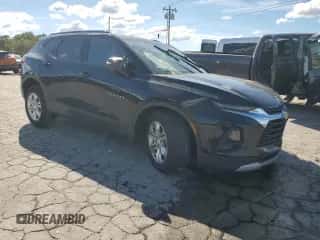 2020 Chevrolet Blazer LT z VIN 3GNKBCR47LS636882, wystawiony jako Copart lot #84625865 z przebiegiem 81 903 mil mil oraz Szkoda całkowita • Salvage title. Historia ofert i sprzedaży dostępna na DreamBid. Obrazek 4.