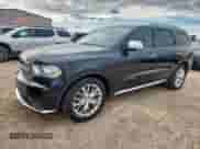 2014 Dodge Durango Citadel with VIN 1C4RDHEG3EC367738, listed as a Copart auction lot 63018345 with 158,547 mi miles and Salvage title. Bid and sale history available at DreamBid. Image 1.