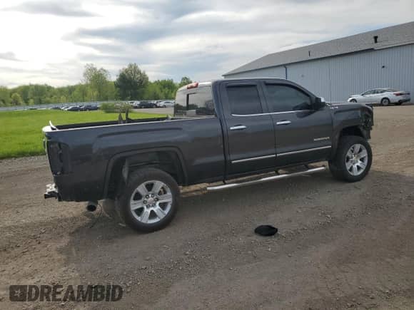 2016 GMC Sierra 1500 SLT with VIN 1GTV2NECXGZ249508, listed as a Copart auction lot 56311695 with 118,289 mi miles and Salvage title. Bid and sale history available at DreamBid. Image 3.