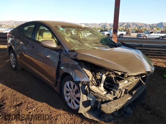 2013 Hyundai Elantra Limited z VIN 5NPDH4AE6DH169900, wystawiony jako IAAI lot #42843155 z przebiegiem 192 116 mil mil oraz . Historia ofert i sprzedaży dostępna na DreamBid. Obrazek 1.