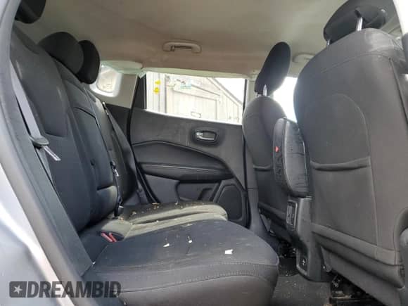 2017 Jeep Compass Sport with VIN 3C4NJDAB7HT656026, listed as a Copart auction lot 57790745 with Not provided miles and Non repairable. Bid and sale history available at DreamBid. Image 11.