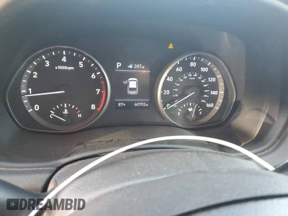 2020 Hyundai Elantra z VIN KMHH35LE9LU119396, wystawiony jako Copart lot #69287825 z przebiegiem 60 792 mil mil oraz Szkoda całkowita • Salvage title. Historia ofert i sprzedaży dostępna na DreamBid. Obrazek 9.