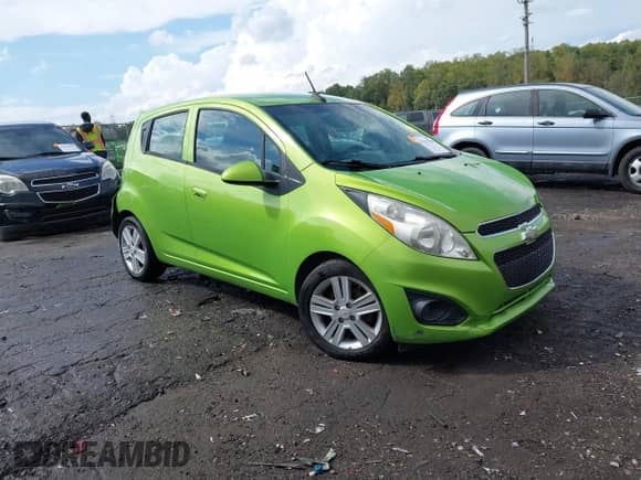 2014 Chevrolet Spark LS with VIN KL8CB6S97EC512293, listed as a IAAI auction lot 43315388 with 59,294 mi miles and . Bid and sale history available at DreamBid. Image 1.