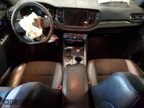 2022 Dodge Durango R/T with VIN 1C4SDJCT0NC223461, listed as a Copart auction lot 80561725 with 67,726 mi miles and Salvage title. Bid and sale history available at DreamBid. Image 8.