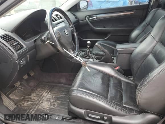 2003 Honda Accord EX z VIN 1HGCM81643A037684, wystawiony jako Copart lot #57995495 z przebiegiem 215 451 mil mil oraz Szkoda całkowita • Salvage title. Historia ofert i sprzedaży dostępna na DreamBid. Obrazek 7.